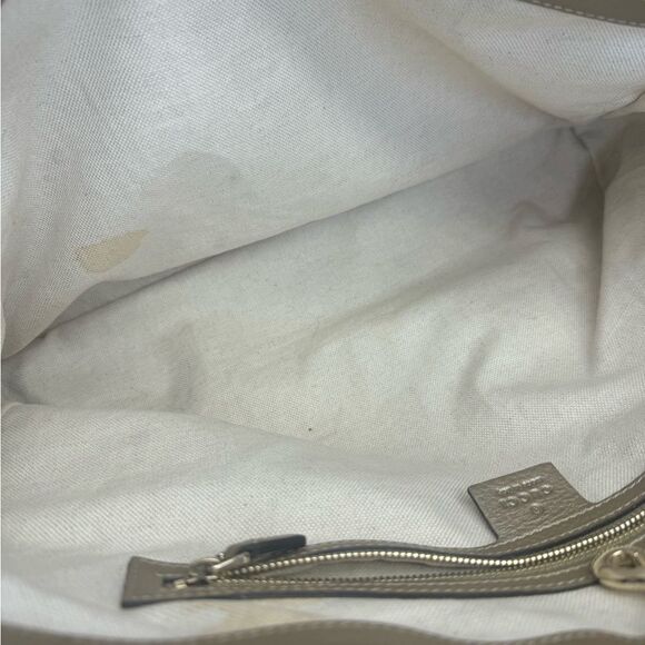 Gucci Gold Bella Tassel Braided Leather Tote - Picture 11 of 16